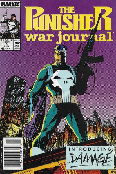 Punisher War Journal 1988 Series #8