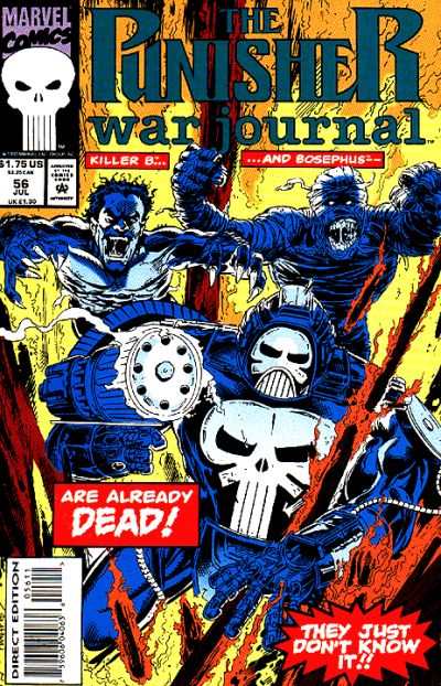 Punisher War Journal 1988 Series #56