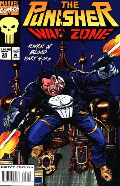 Punisher: War Zone 1992 Series #34