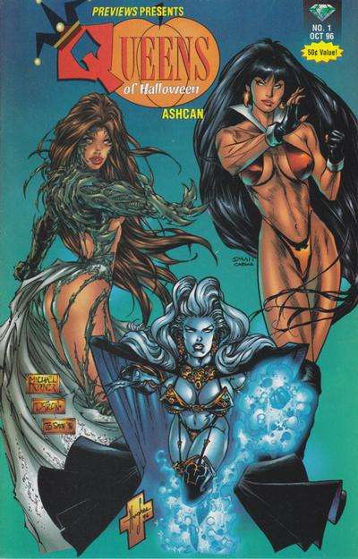 Queens of Halloween Ashcan #1