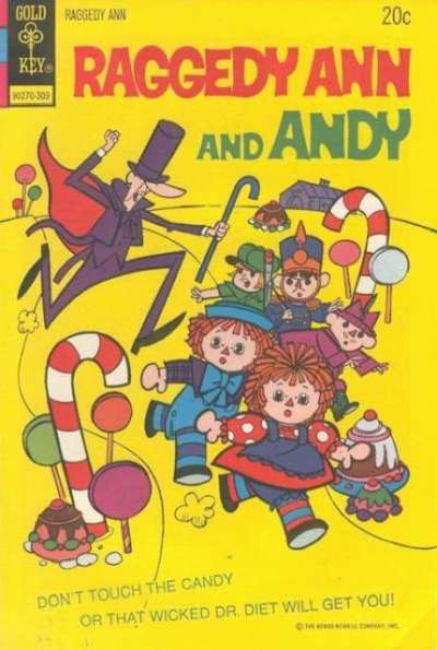 Raggedy Ann and Andy 1971 Series #6