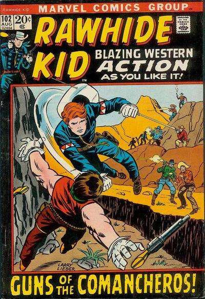 Rawhide Kid 1955 Series #102
