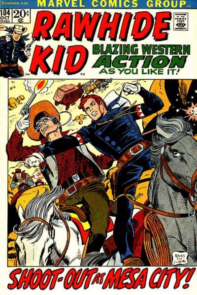 Rawhide Kid 1955 Series #104