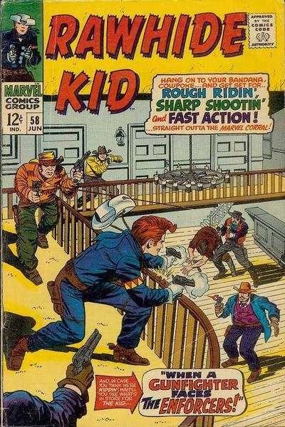 Rawhide Kid 1955 Series #58