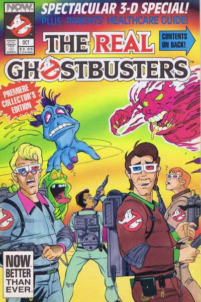 Real Ghostbusters 1988 Series 3-D Spectacular #1