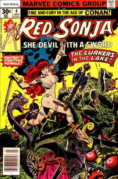 Red Sonja 1977 Series #4