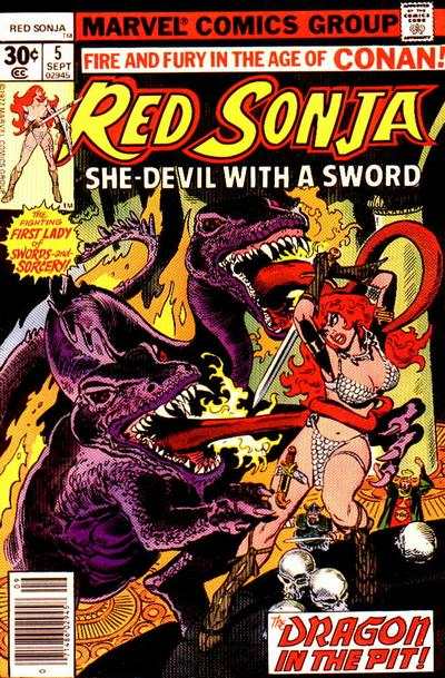 Red Sonja 1977 Series #5