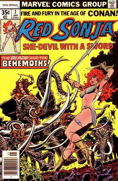 Red Sonja 1977 Series #7