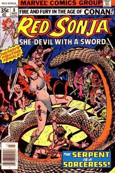 Red Sonja 1977 Series #8