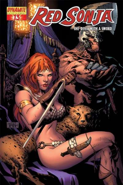 Red Sonja 2005 Series Tan cover #13