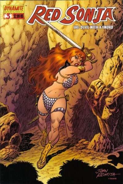 Red Sonja 2005 Series Romita Sr. cover #3