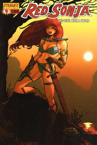 Red Sonja 2005 Series Hamner cover #4