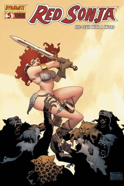Red Sonja 2005 Series Risso cover #5