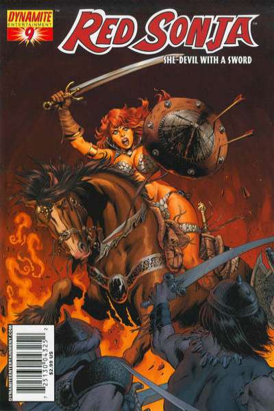 Red Sonja 2005 Series Perkins cover #9