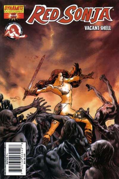Red Sonja 2005 Series Vacant Shell #1