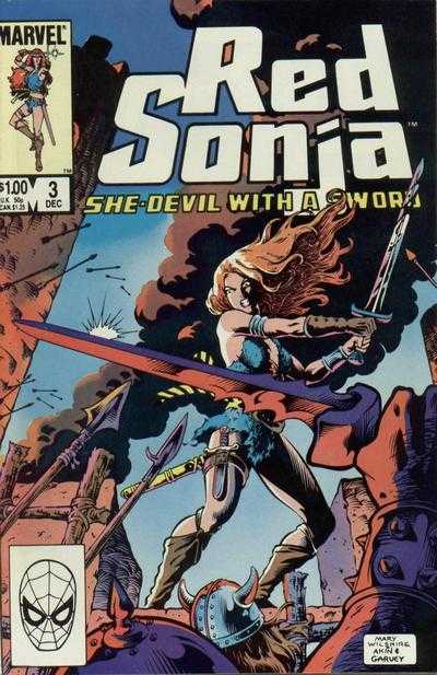 Red Sonja Aug 1983 Series #3