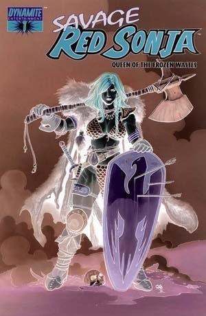 Red Sonja: Queen of the Frozen Wastes Negative art cover #1