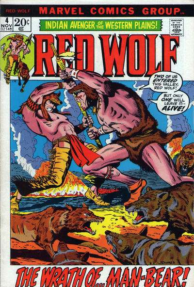 Red Wolf 1972 Series #4