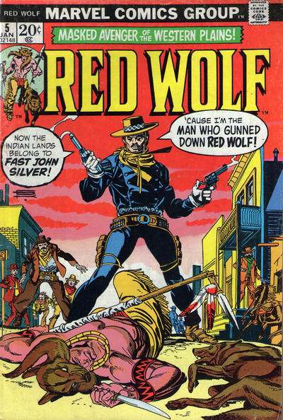 Red Wolf 1972 Series #5