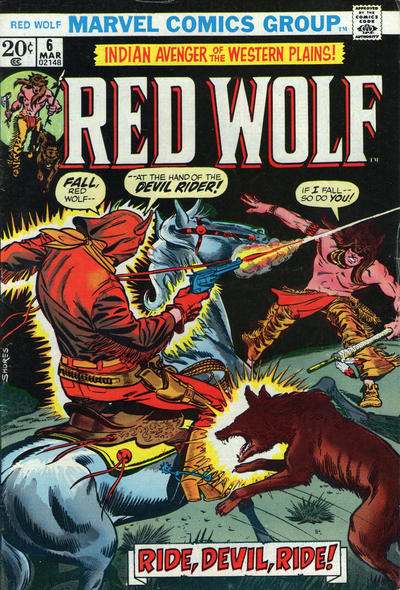 Red Wolf 1972 series #6