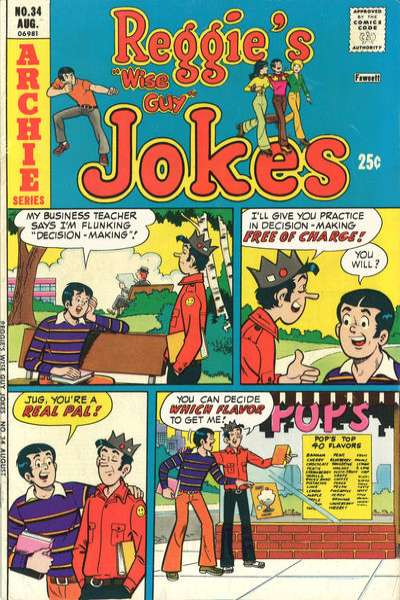 Reggie's Wise Guy Jokes #34
