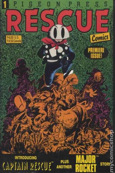 Rescue Comics 1990 Series #1