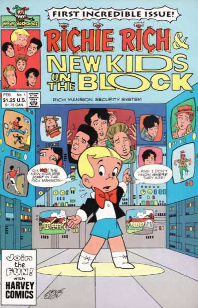 Richie Rich and the New Kids on the Block #1