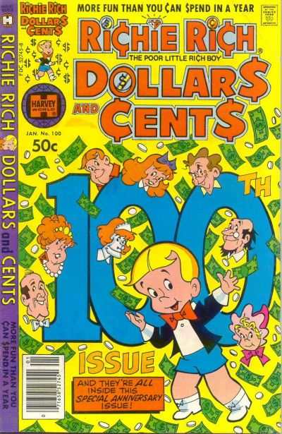 Richie Rich Dollars & Cents #100