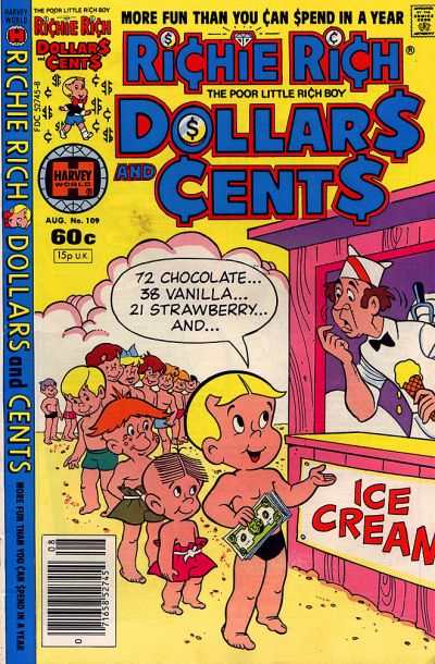Richie Rich Dollars & Cents #109