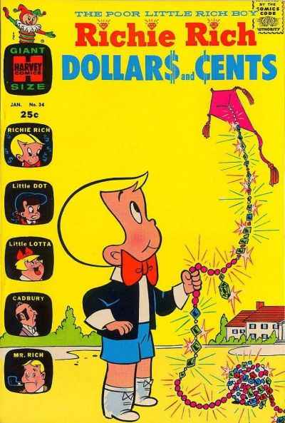 Richie Rich Dollars & Cents #34