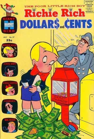 Richie Rich Dollars & Cents #37