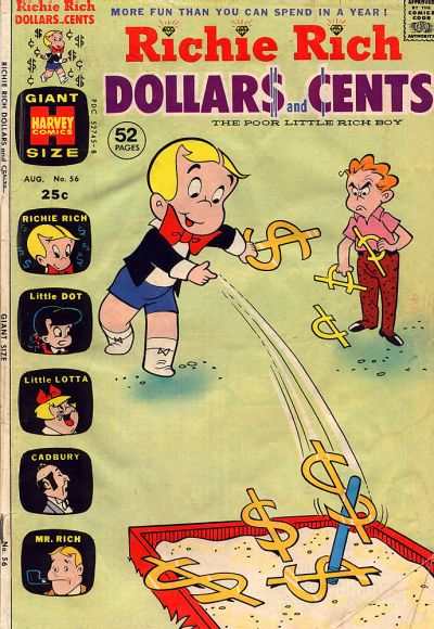 Richie Rich Dollars & Cents #56