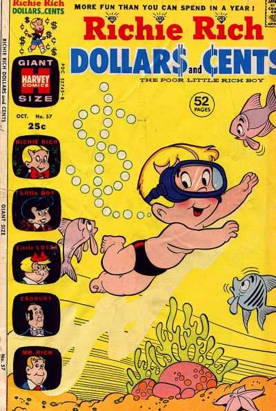 Richie Rich Dollars & Cents #57