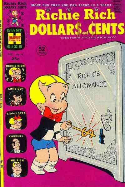 Richie Rich Dollars & Cents #58