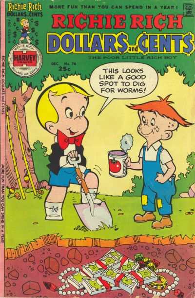 Richie Rich Dollars & Cents #70