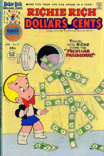 Richie Rich Dollars & Cents #72