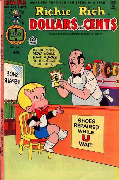Richie Rich Dollars & Cents #77