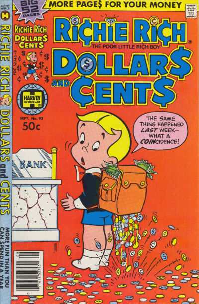 Richie Rich Dollars & Cents #93