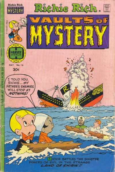 Richie Rich Vault of Mystery #16