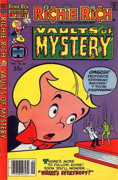 Richie Rich Vault of Mystery #30