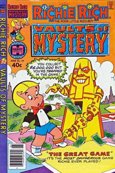 Richie Rich Vault of Mystery #34
