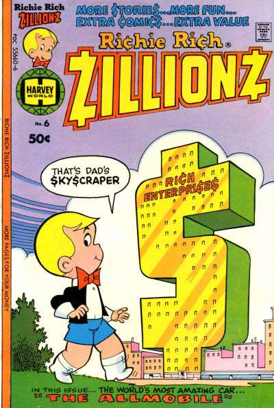 Richie Rich Zillionz #6