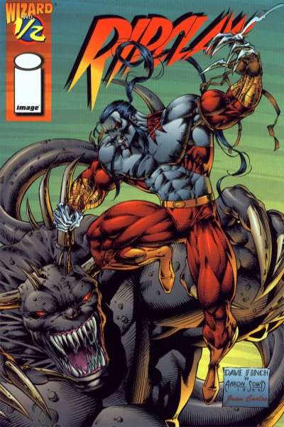 Ripclaw Dec 1995 Series Wizard 1/2 Issue is #1/2 #0