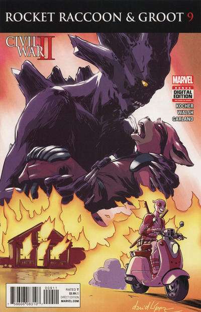 Rocket Raccoon and Groot #9
