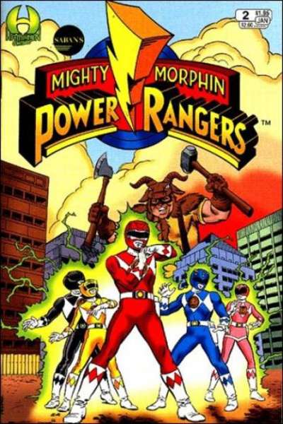 Saban's Mighty Morphin Power Rangers 1994 Series #2