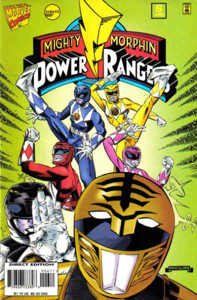 Saban's Mighty Morphin Power Rangers Oct 1995 Series #6