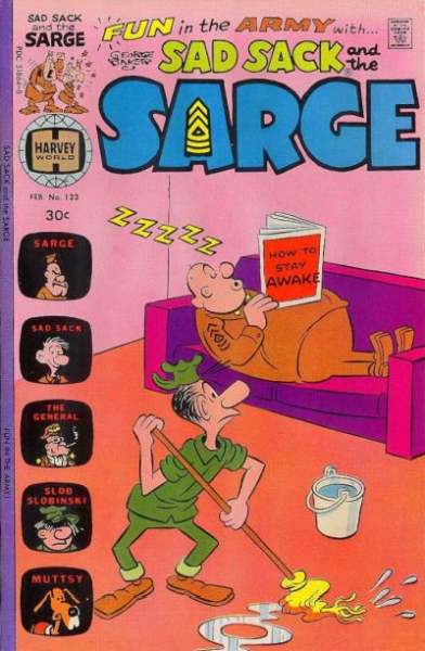 Sad Sack and The Sarge #123