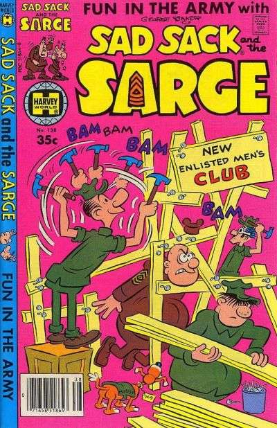 Sad Sack and The Sarge #138