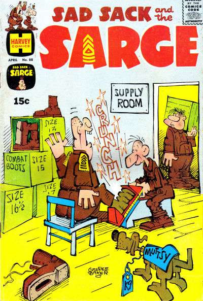 Sad Sack and The Sarge #88