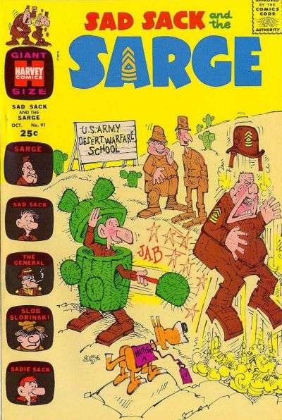 Sad Sack and The Sarge #91